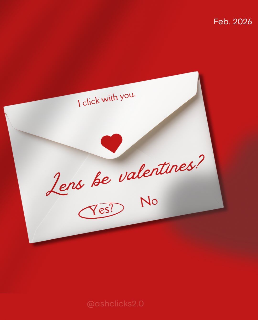 Valentine's Day Carousel: Pink deckle-edge envelope with a heart-shaped card peeking out, slide 6
