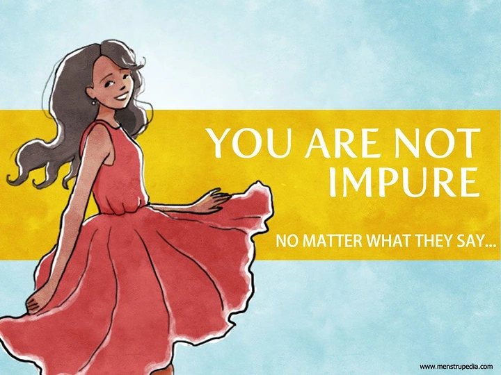 Period Care & Feminine Hygiene creative ad: Period stigma challenged through red-dress imagery
