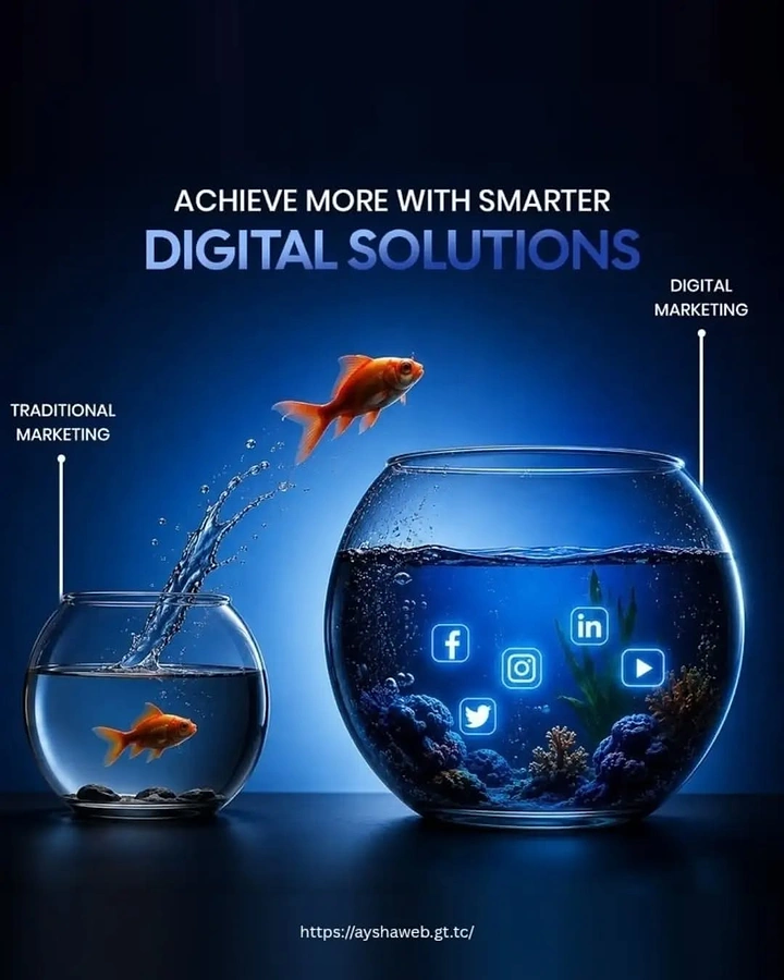 Agency creative ad: Goldfish leaps to bigger digital bowl