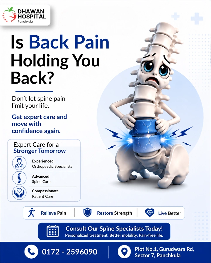 Pain Relief Brands creative ad: Cartoon spine personifies back pain