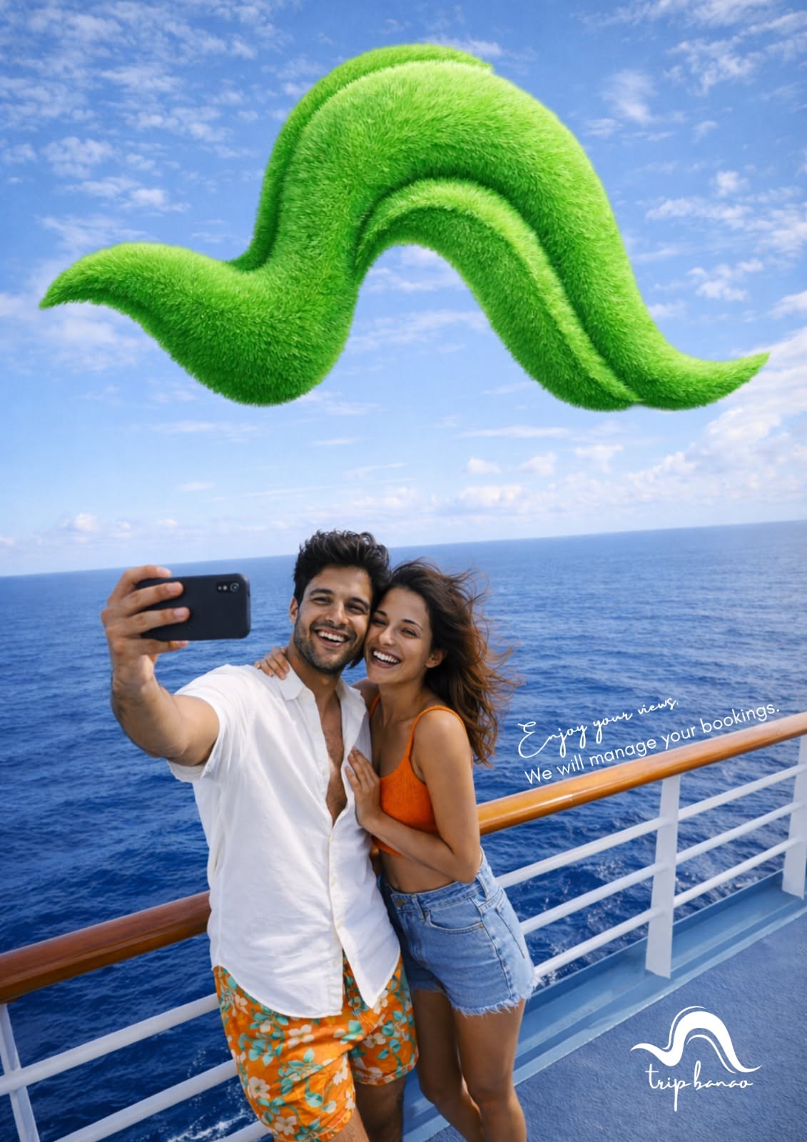 Story: Unexpected octopus-tentacle cruise metaphor
