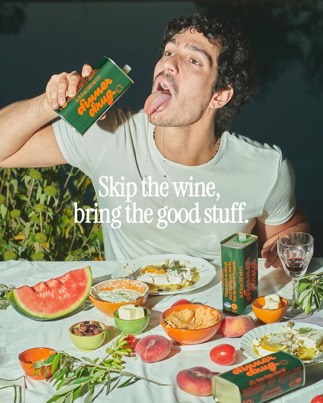 Instagram post: Witty good-stuff alternative-to-wine campaign