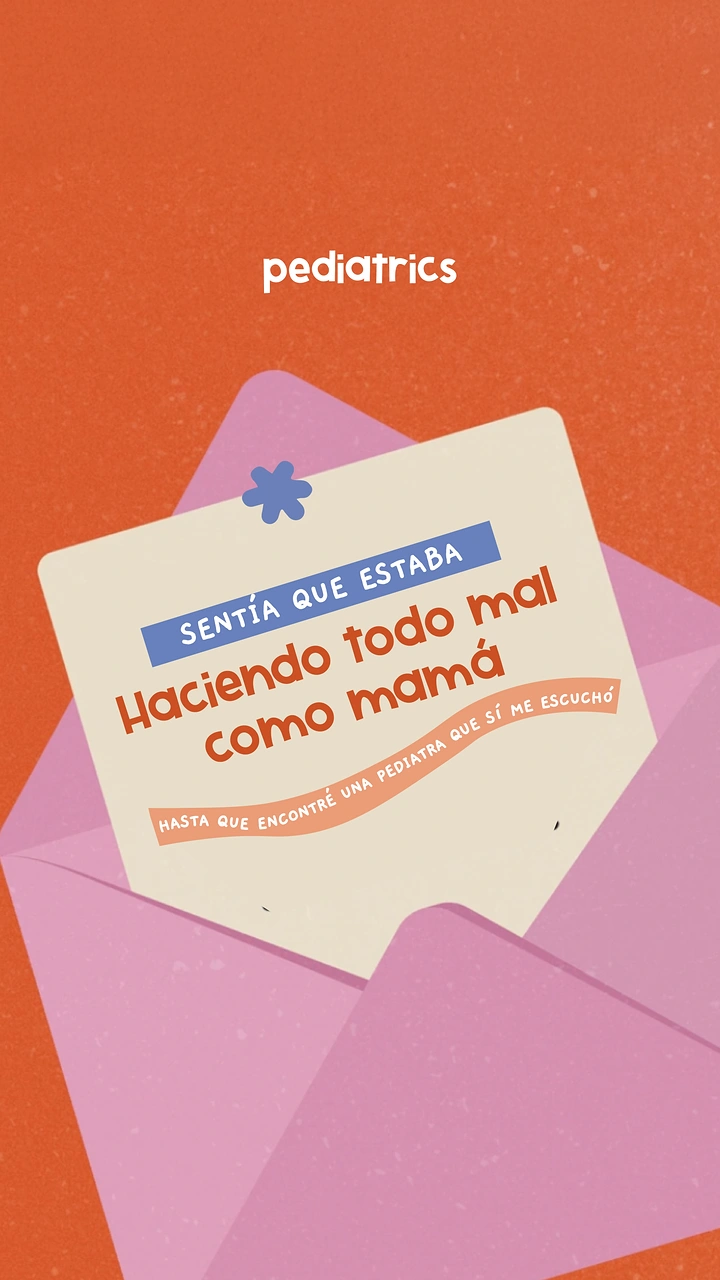 Pediatricians & Children's Clinics creative ad: Confessional letter frames parenting anxiety