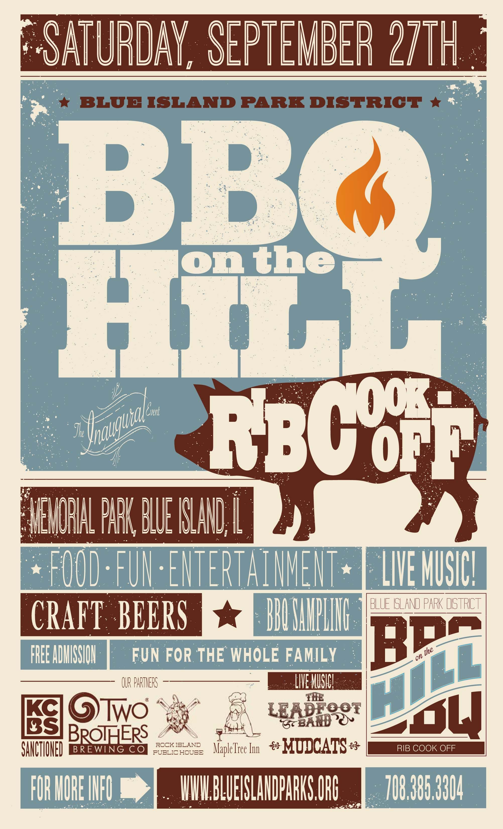 Story: Strong festival identity with flame typography