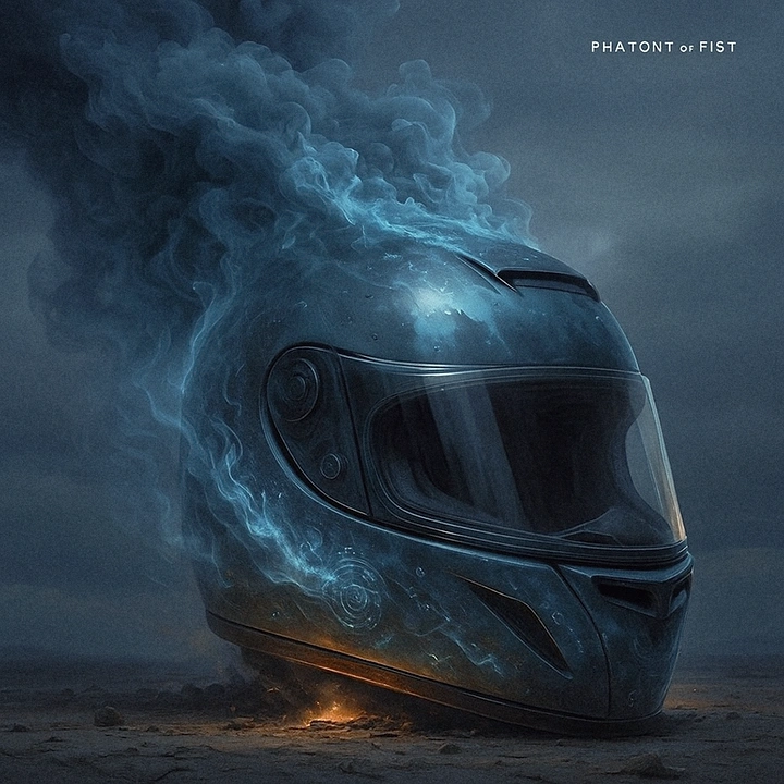 Helmets & Riding Gear creative ad: Foggy Phantom of Fist helmet concept