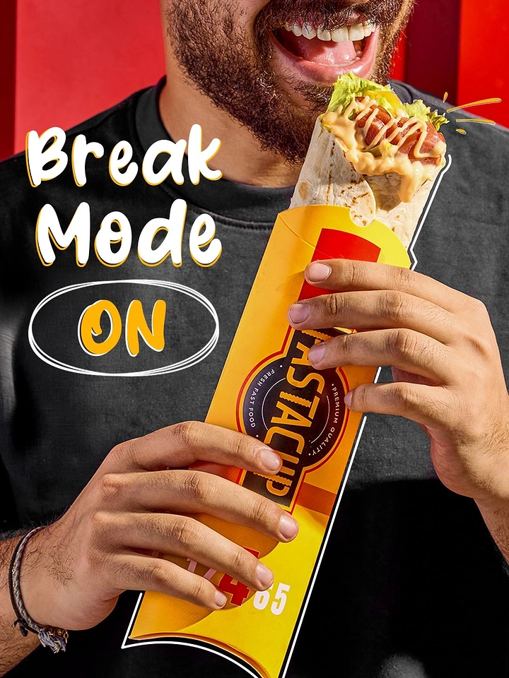 Arabic & Middle Eastern Restaurants creative ad: Break Mode ON turns eating into occasion
