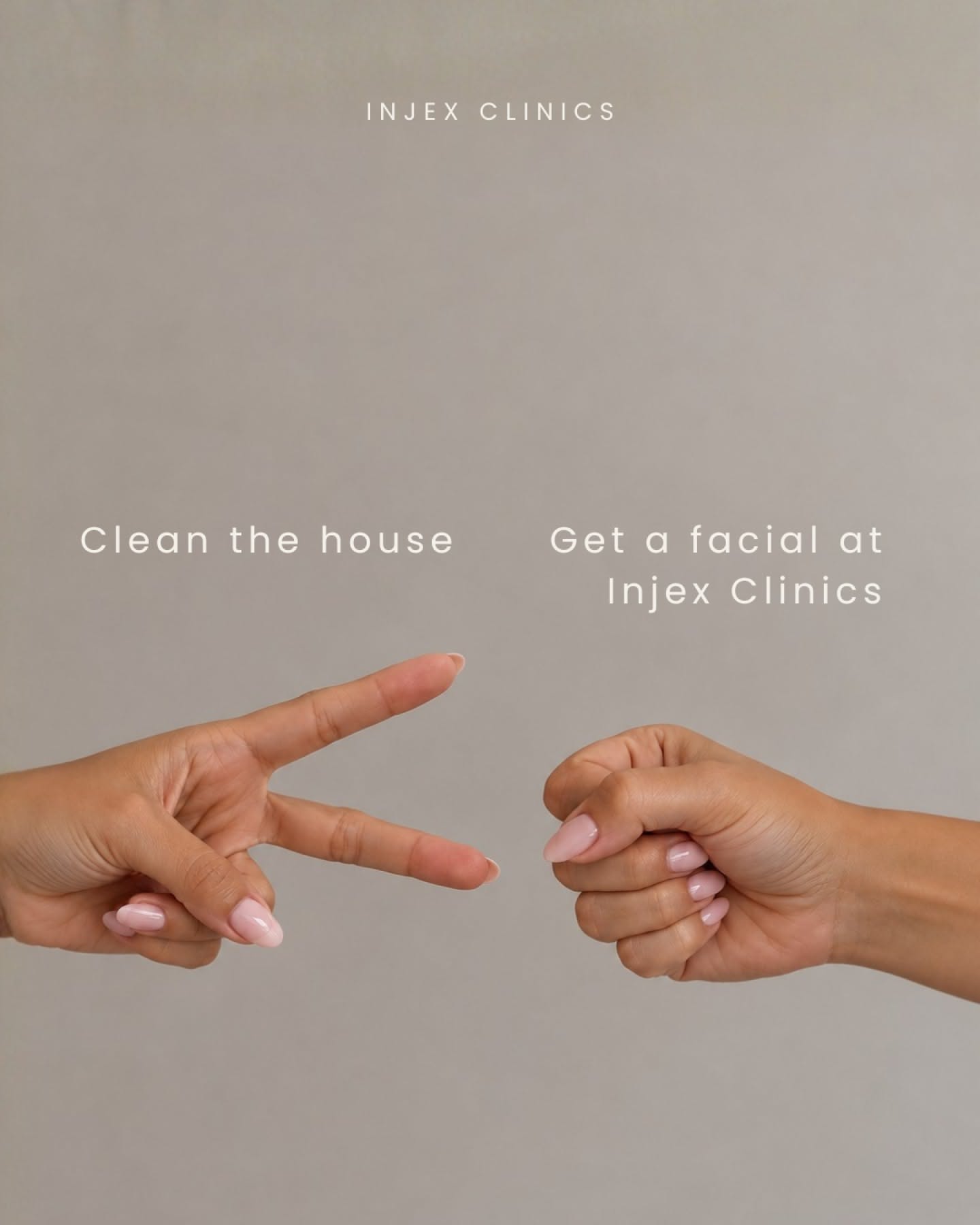 Instagram post: Rock-paper-scissors hands choose facial, slide 5