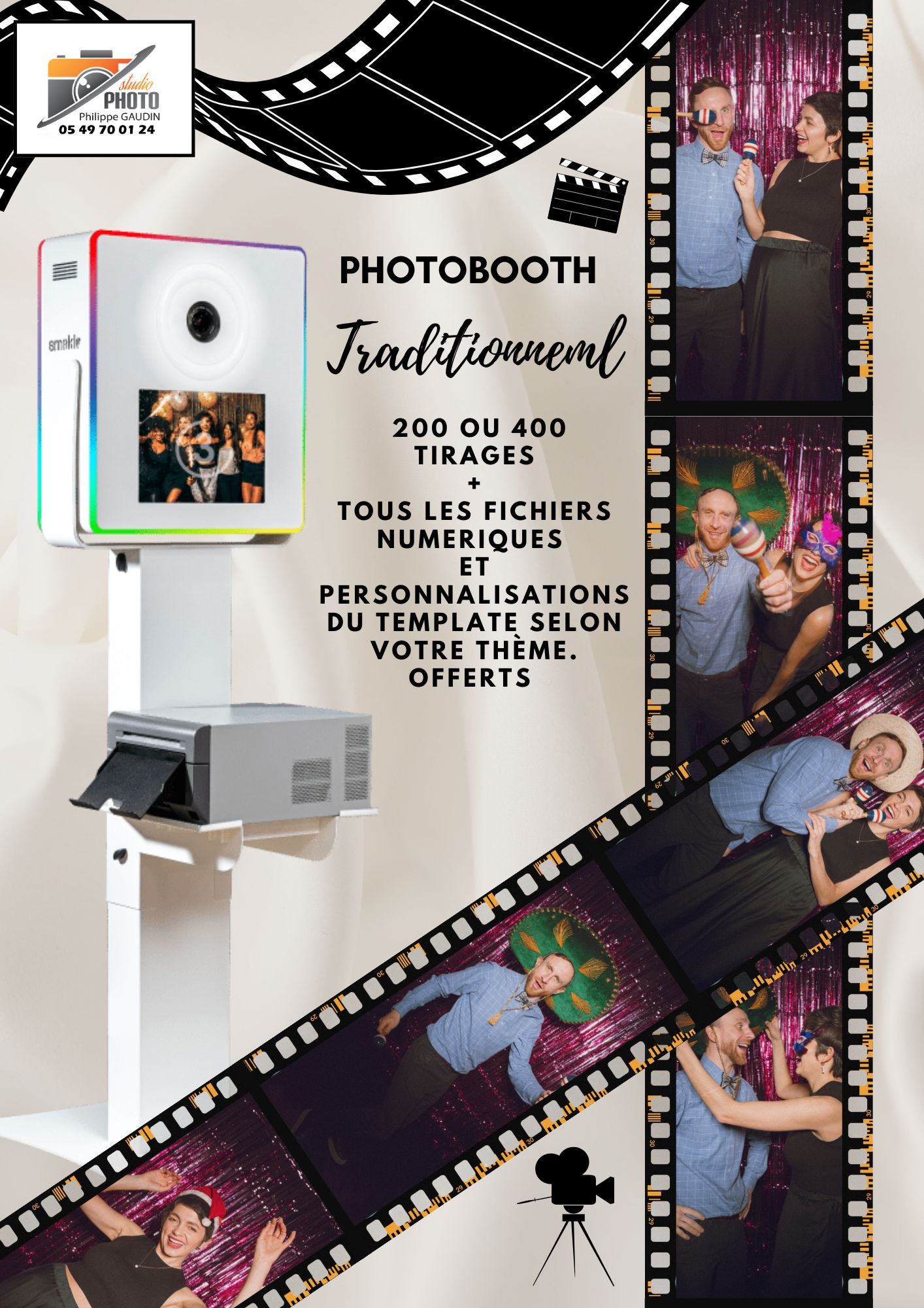 Story: Filmstrip frame turns service into story