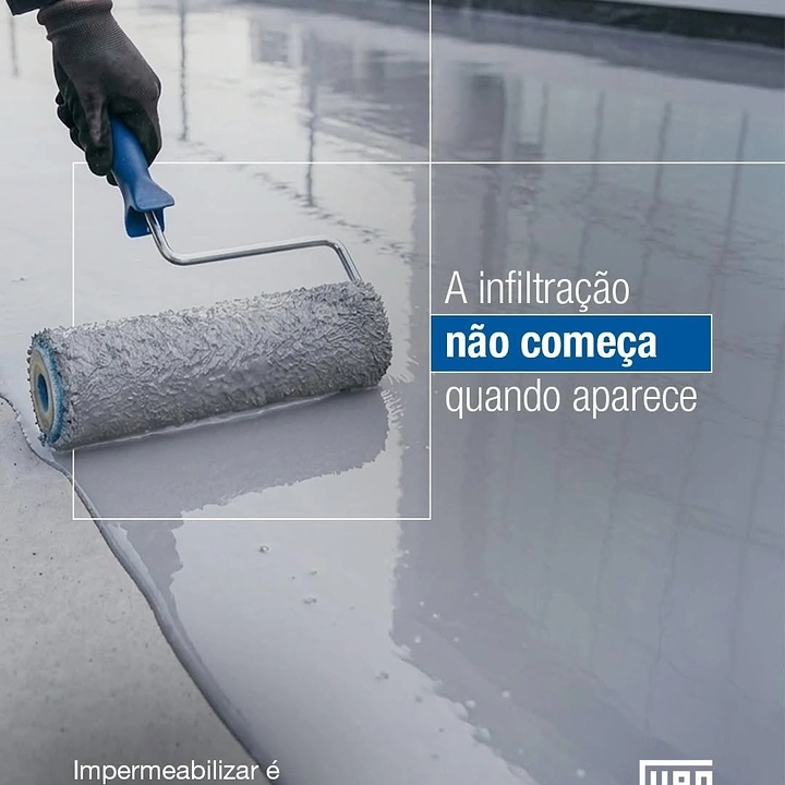 Waterproofing creative ad: Copy reframes hidden infiltration risk