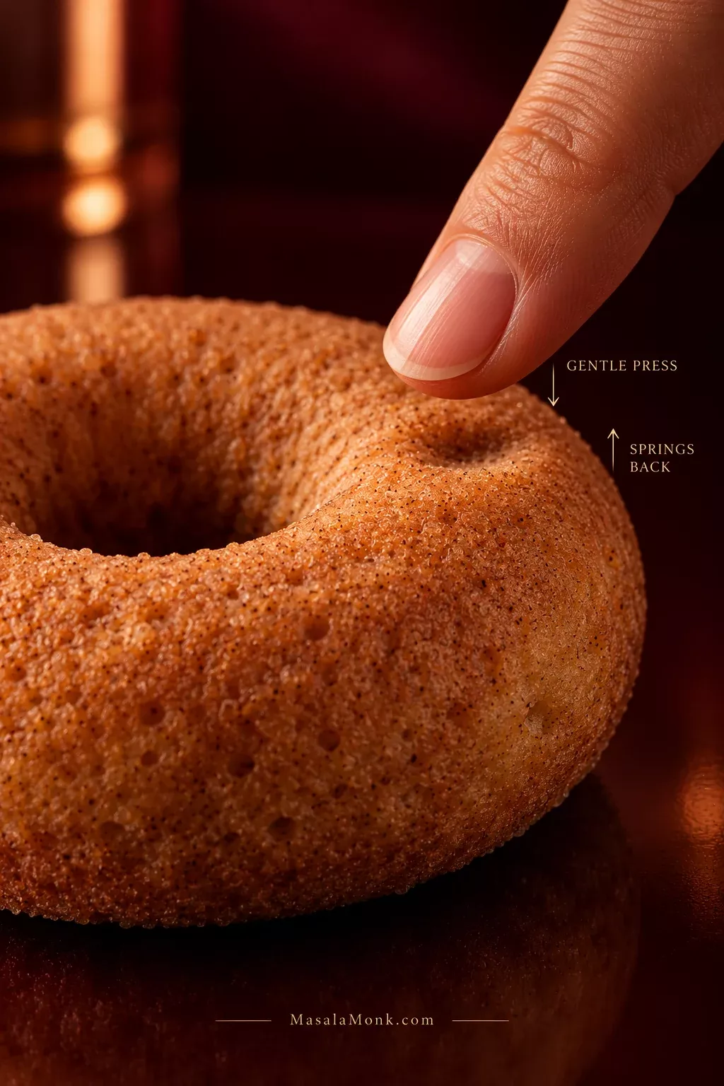 Story: Tactile donut texture drives the concept