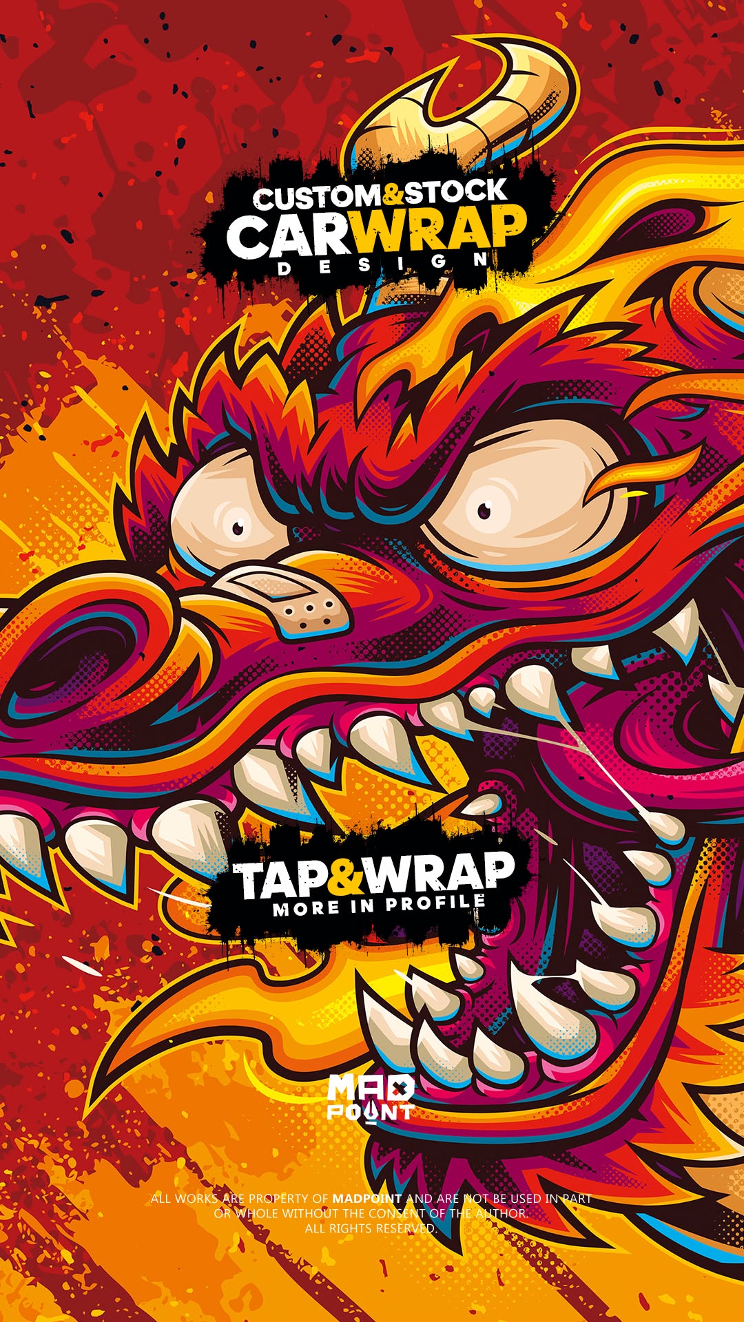 Story: Monster character becomes memorable wrap concept