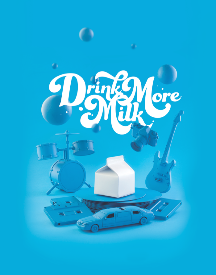 Instagram post: 3D carton stage with instruments, playful