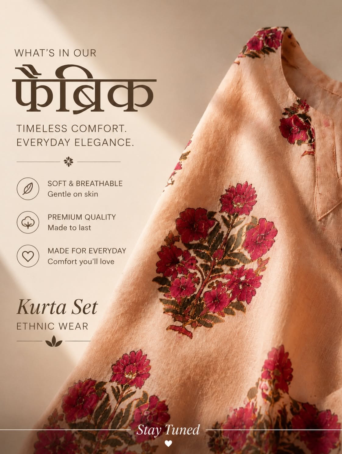 Instagram post: Tijori treasure chest teaser for chikankari, slide 3
