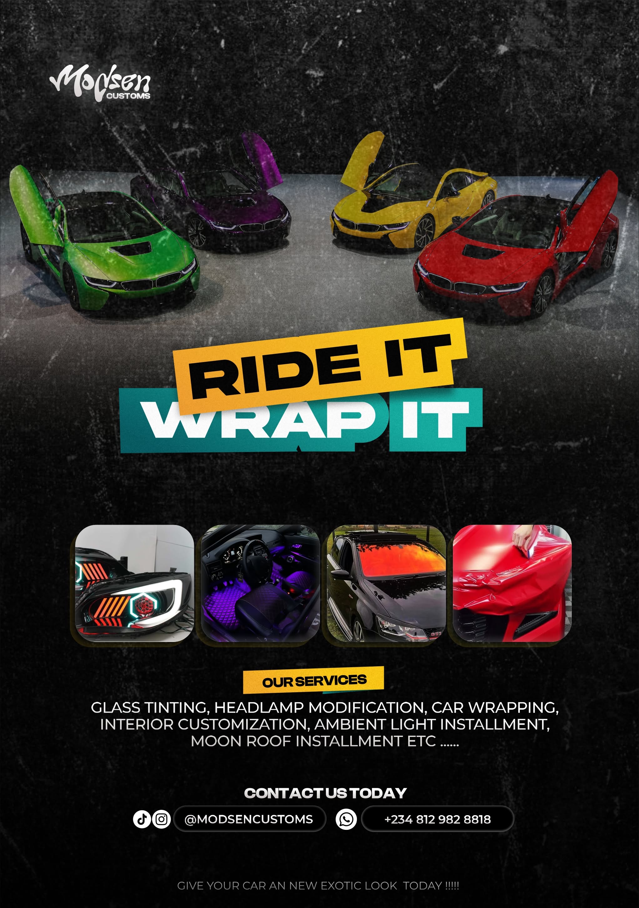 Story: Catchy ride-it-wrap-it campaign pun