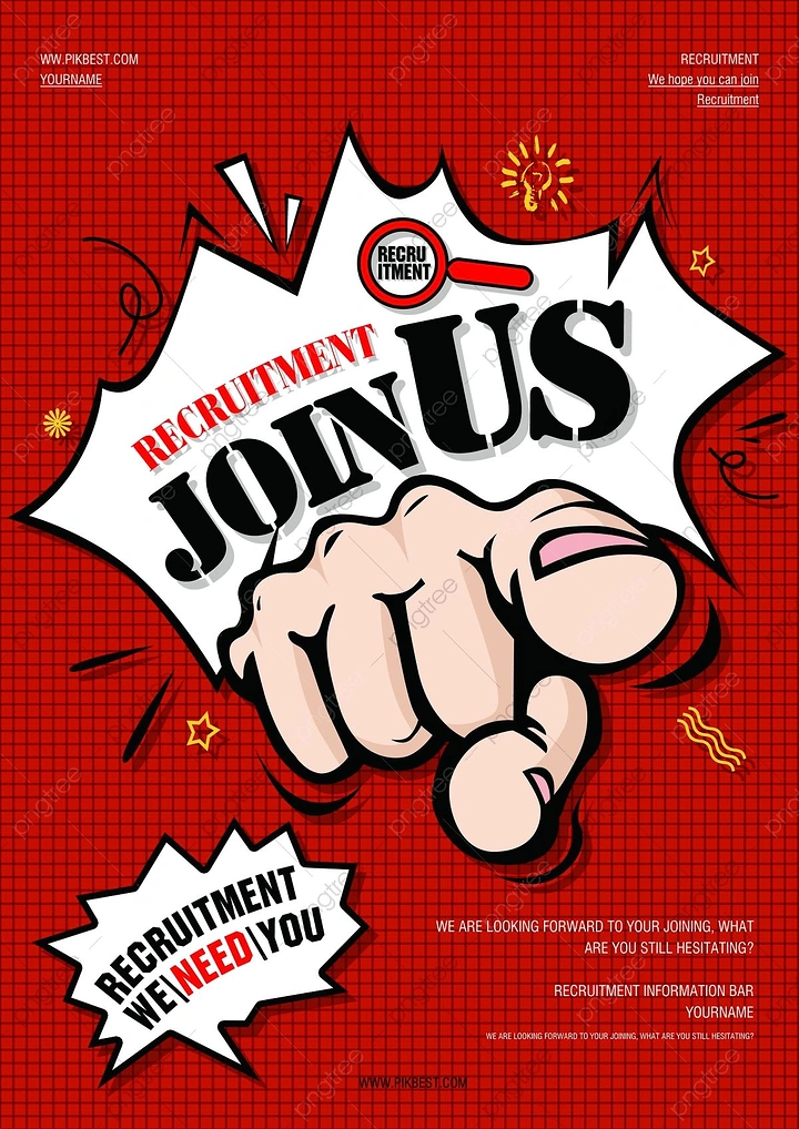 Recruitment & Staffing Agencies creative ad: Recruitment bonus as comic-book fist