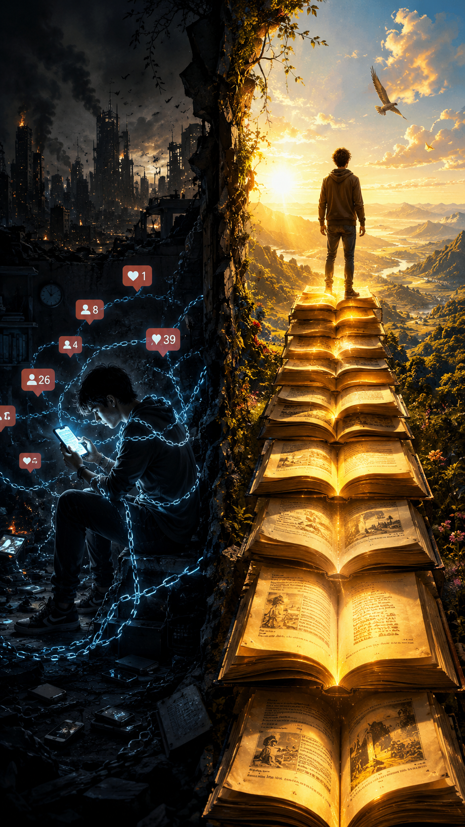 Story: Books become a path toward growth