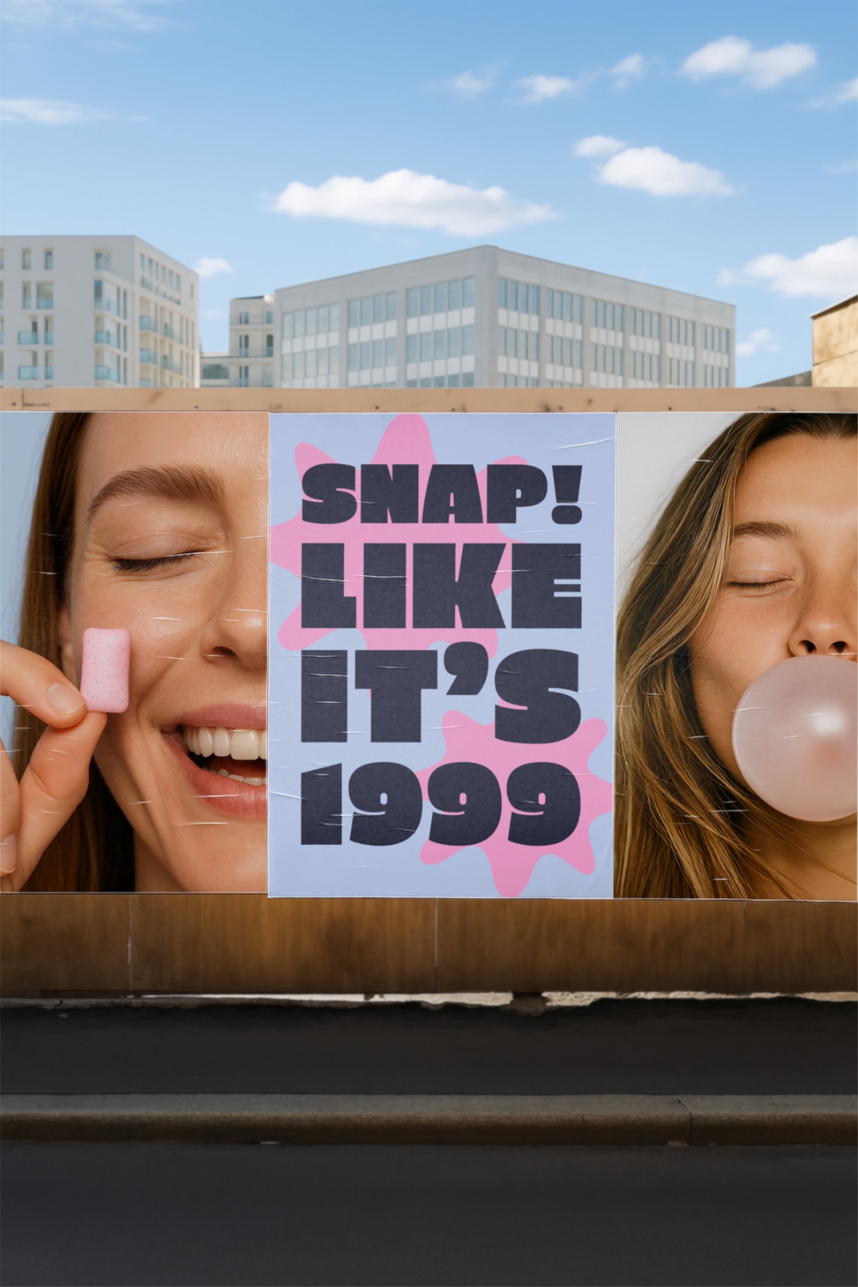 Story: Nostalgic public-screen campaign idea