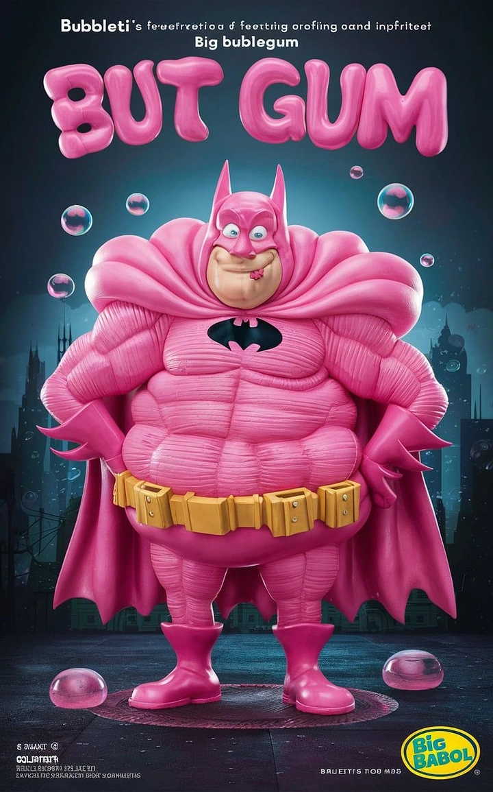 Chewing Gum & Mints creative ad: Gum becomes a memorable superhero character