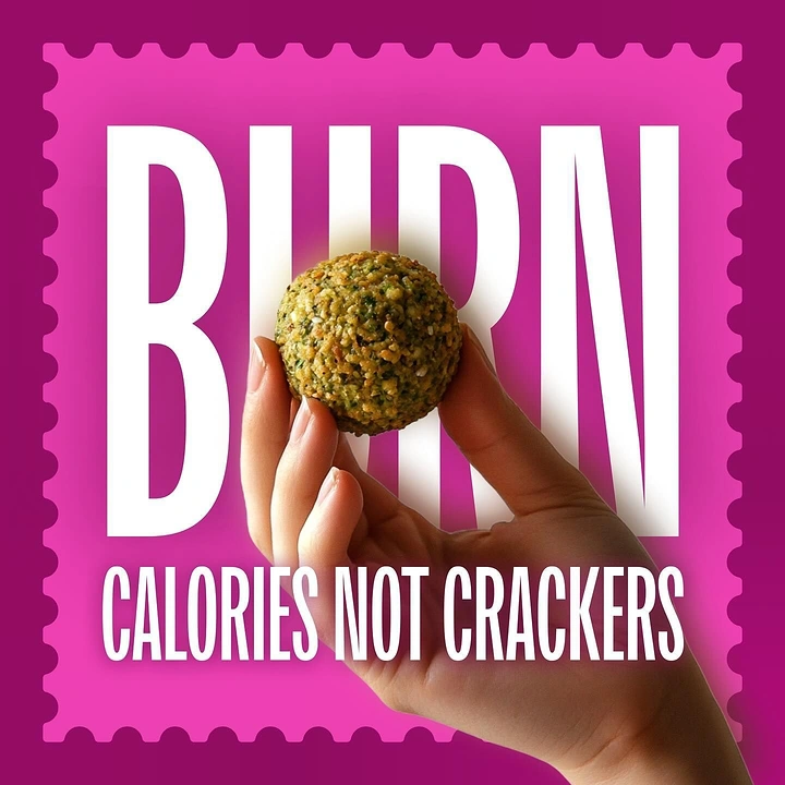 Diwali creative ad: Hand holding a healthy seeded energy ball