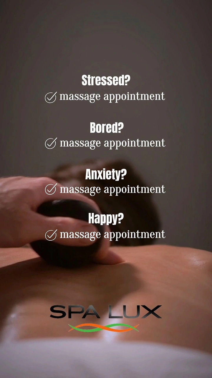 Spa & Massage creative ad: Witty checklist copy: every mood means massage