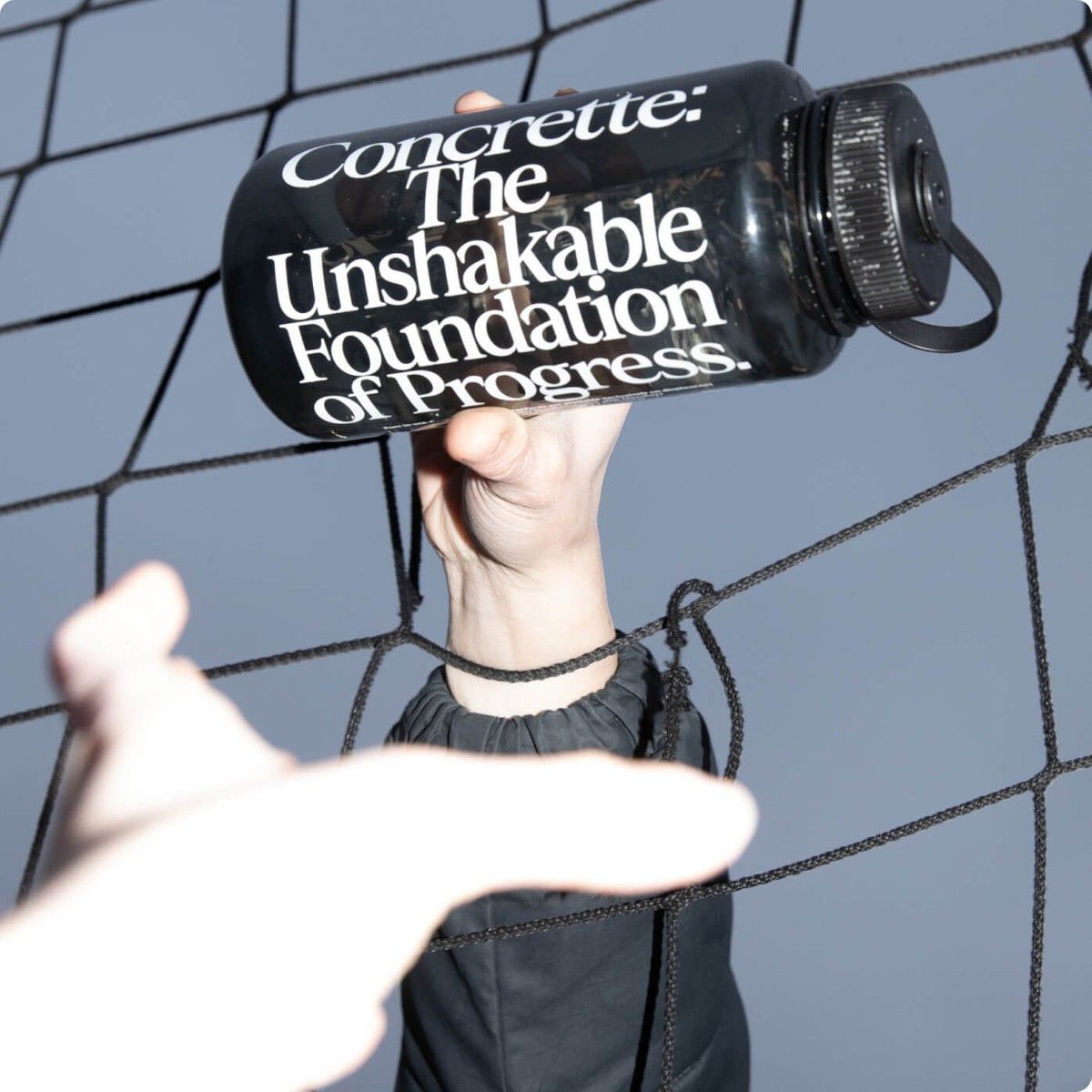 Instagram post: Unshakable foundation metaphor, excellent typography