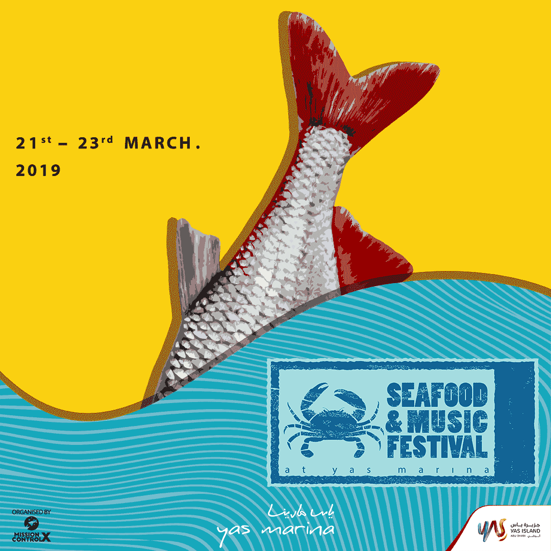 Instagram post: Fish-tail festival illustration is distinctive