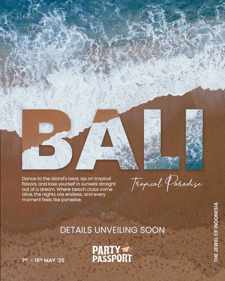 Creative ad: Aerial beach shoreline with waves filling giant destination letters