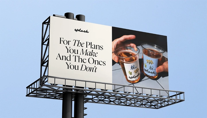 Bars & Pubs creative ad: Witty plans copy gives billboard memorable tension