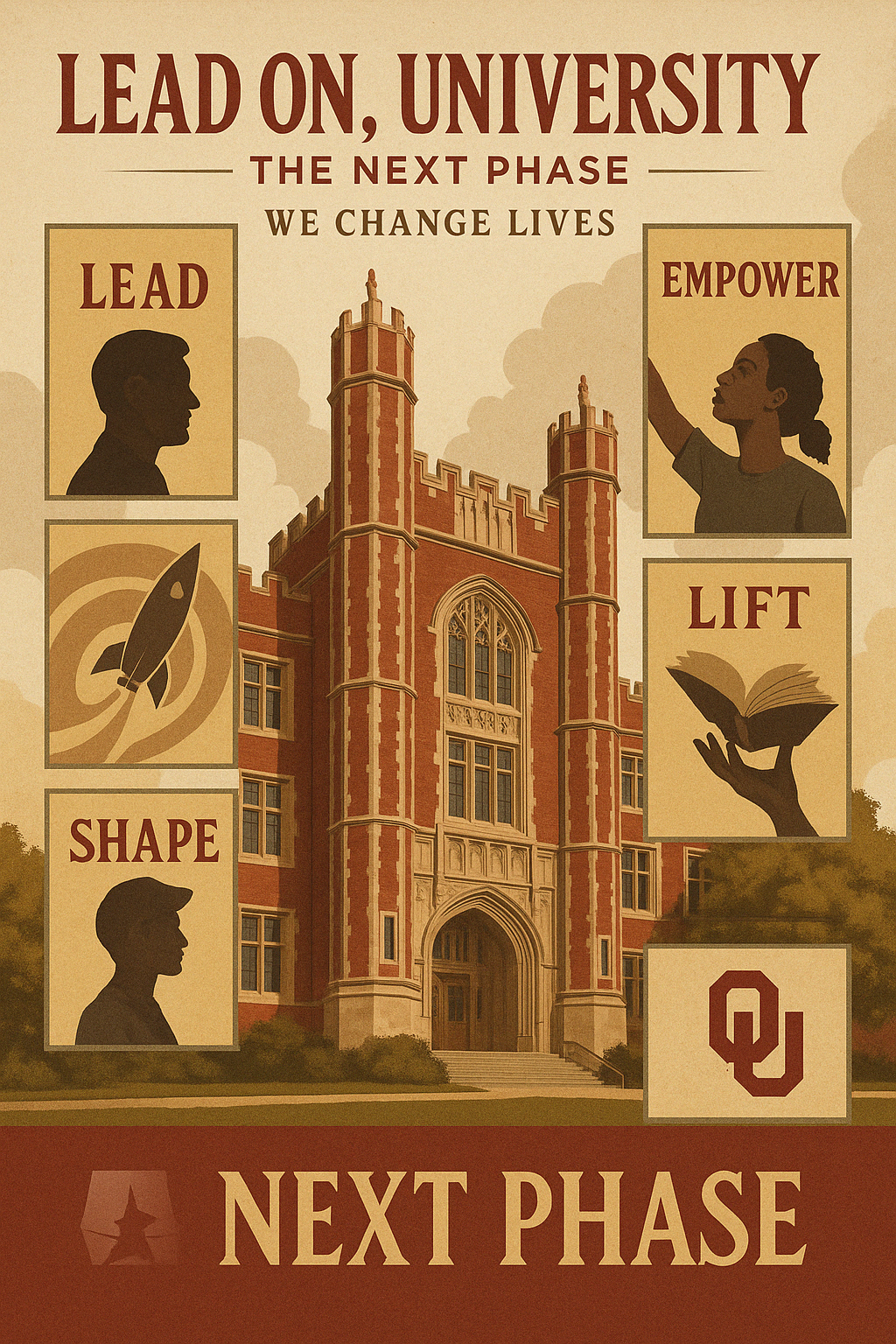 Story: Vintage campaign frames university progression