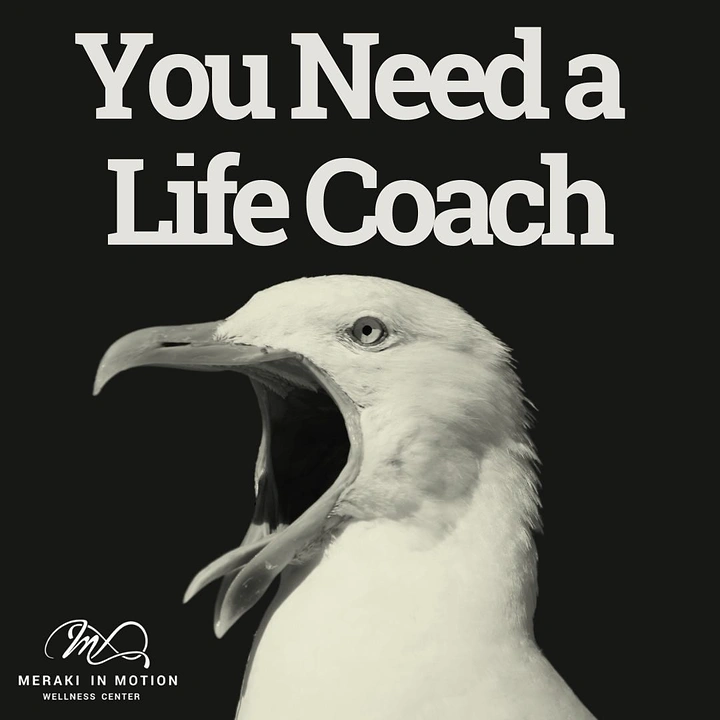 Life & Business Coaches creative ad: Shouting eagle makes coaching need memorable