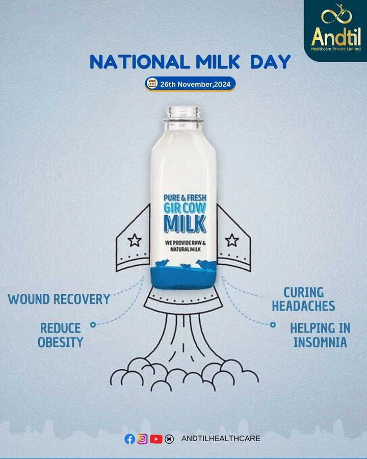 Dairy Brands creative ad: Milk bottle as rocket for Milk Day