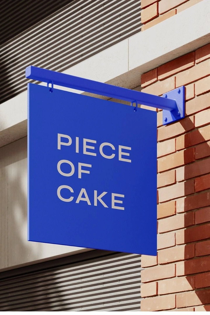 Signage & Sign Makers creative ad: Witty phrase on bold architectural sign