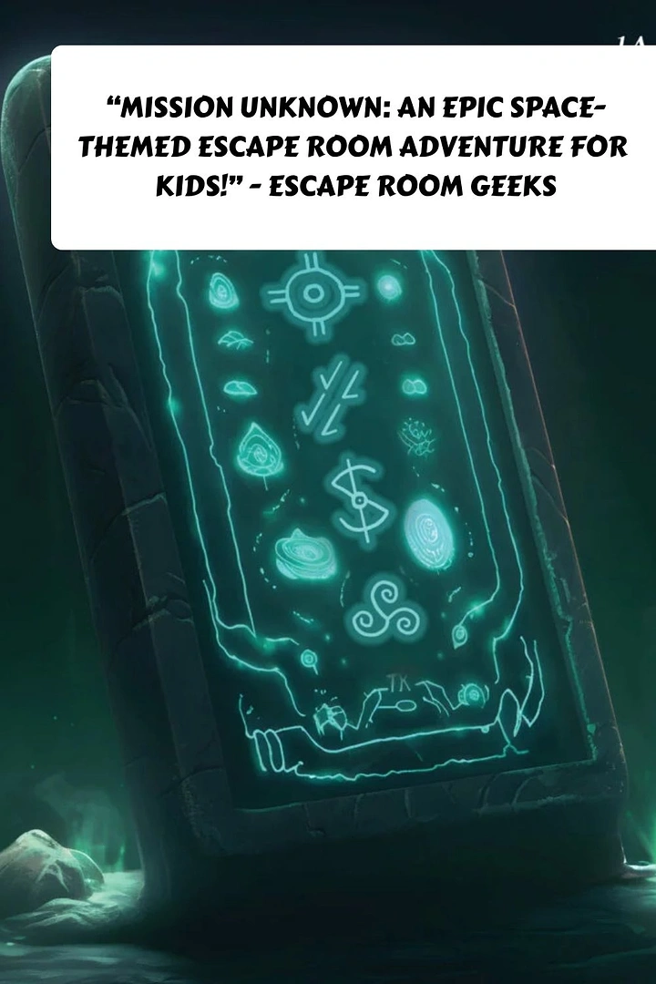 Escape Rooms creative ad: Cinematic space-mission escape-room theme