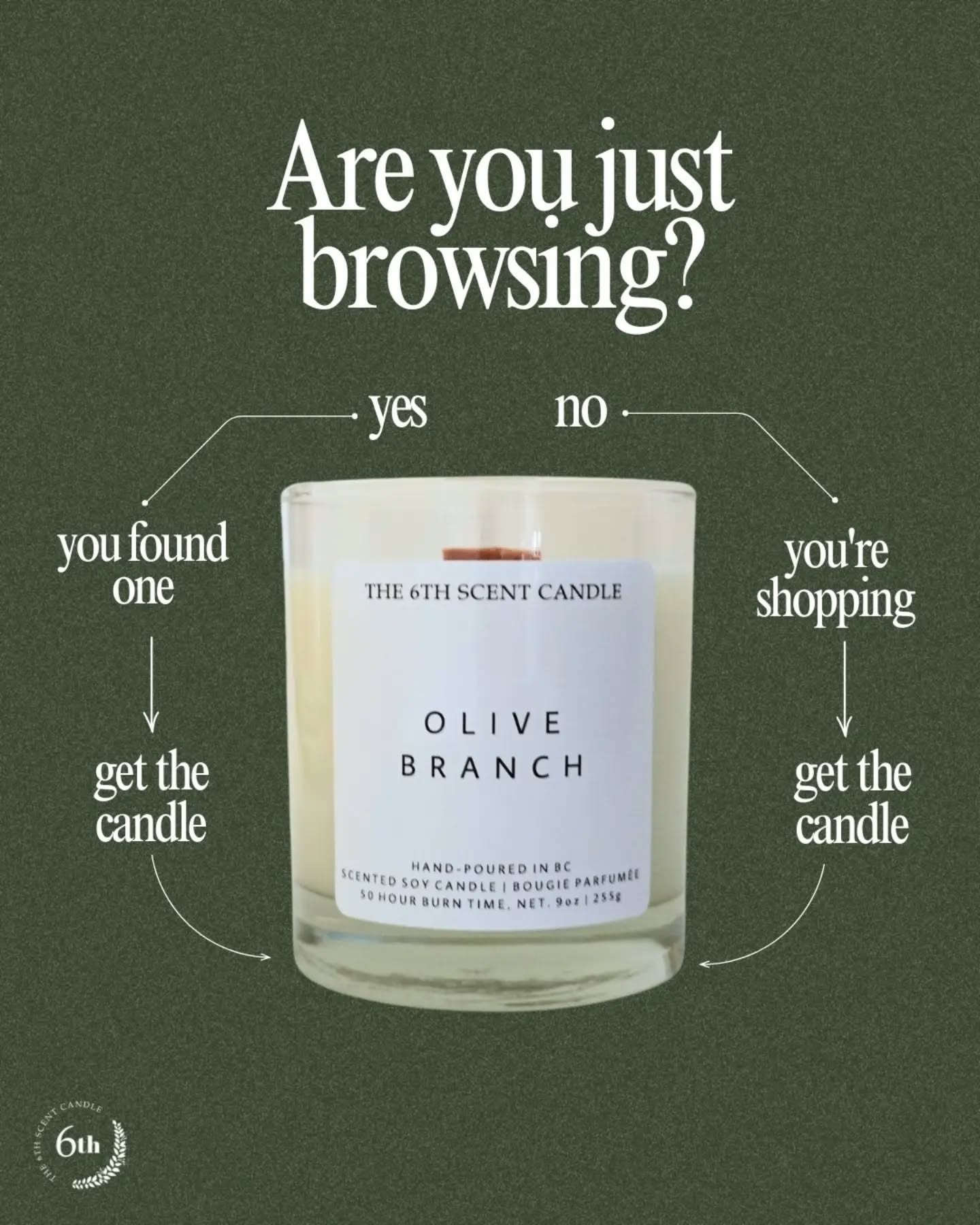 Instagram post: Witty flowchart: you always need candle, slide 4