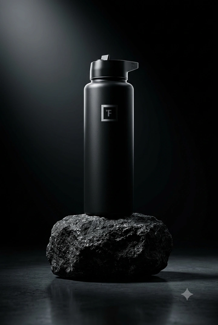 Tumblers, Flasks & Drinkware creative ad: Striking sculptural product lighting