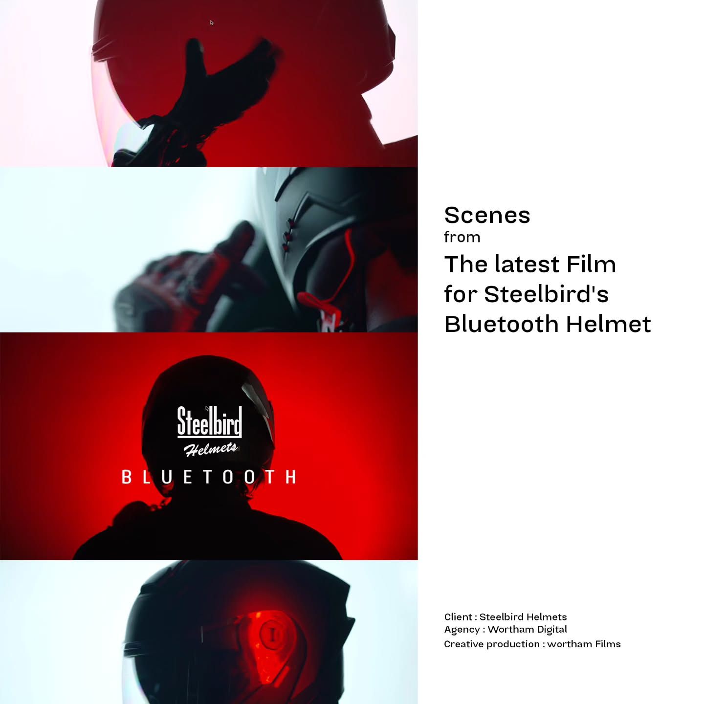 Instagram post: Cinematic film-strip product storytelling