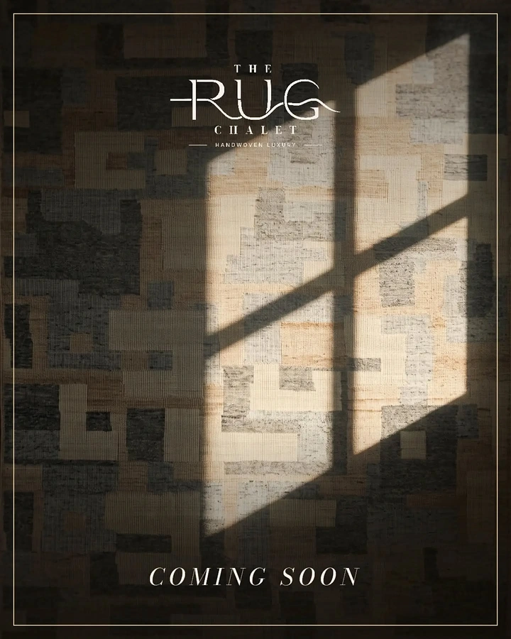 Rugs & Carpets creative ad: Shadow teaser creates intriguing coming-soon reveal