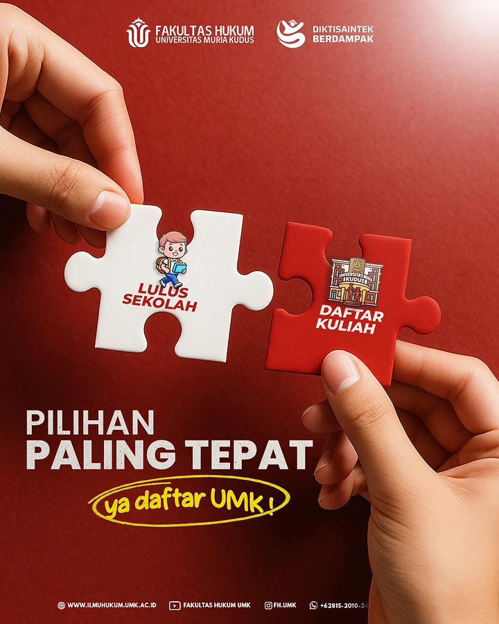Universities & Colleges creative ad: Puzzle pieces visualize choosing faculty