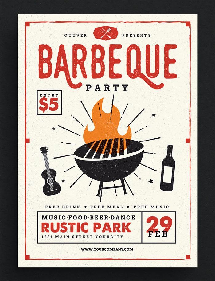 Instagram post: Grill becomes the event’s central festival symbol