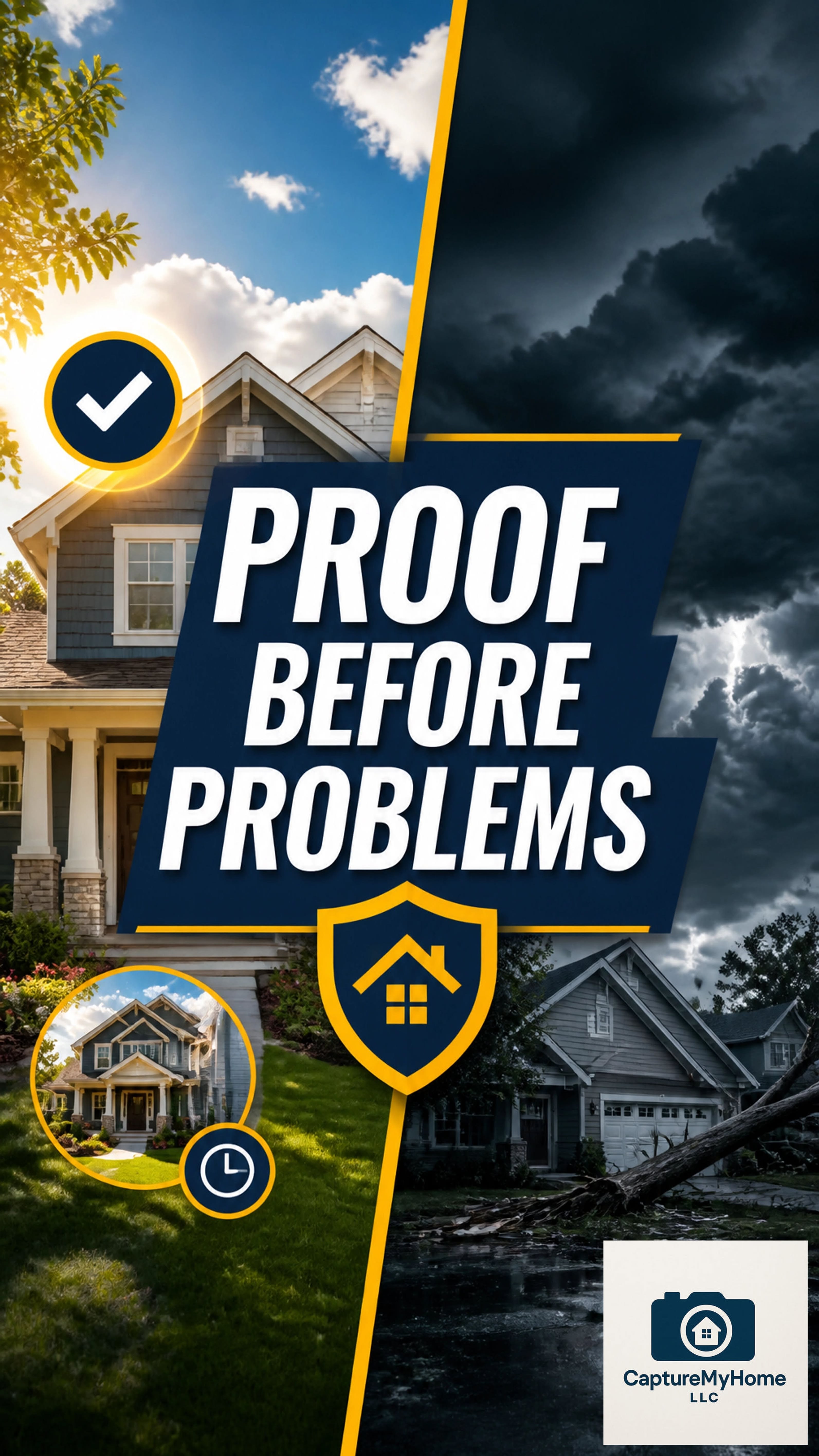 Story: Sunny-storm split visualizes prevention clearly