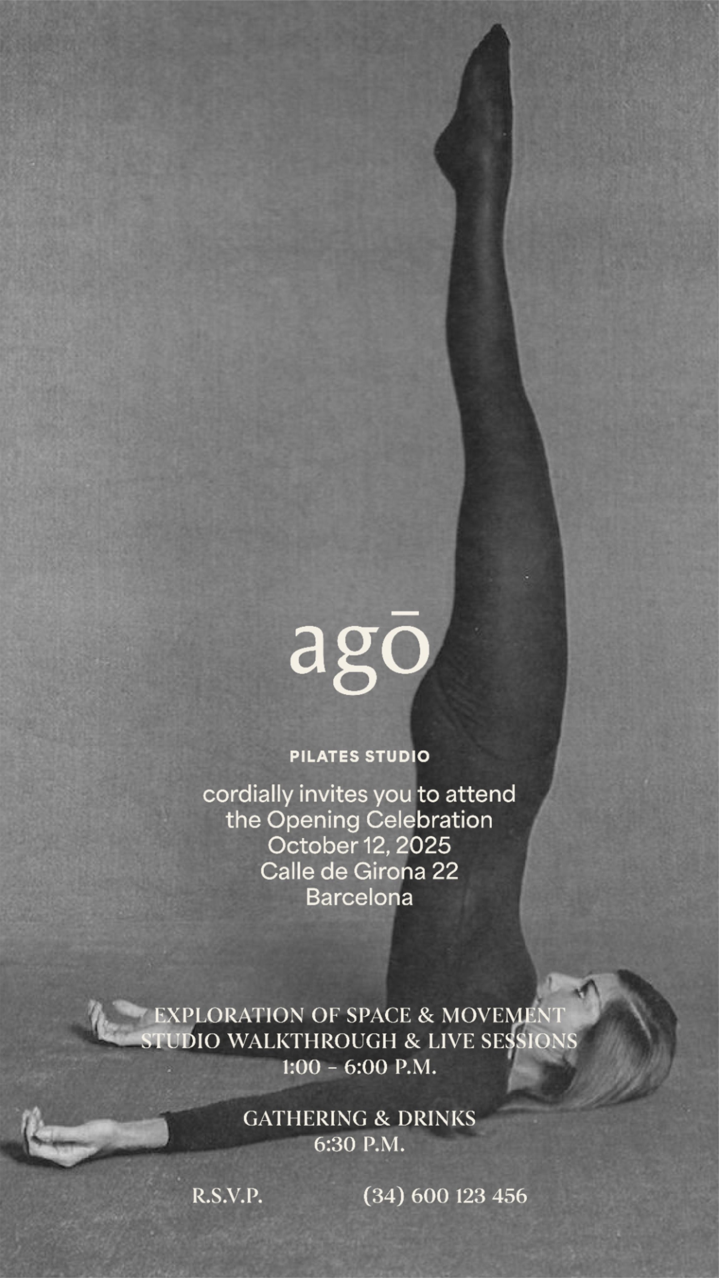 Woman in a black leotard doing a vertical shoulder stand