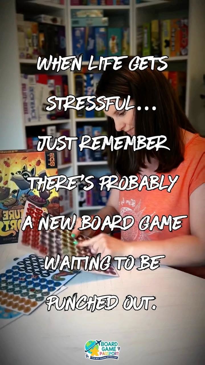 Story: Stress relief meets punchboard wordplay