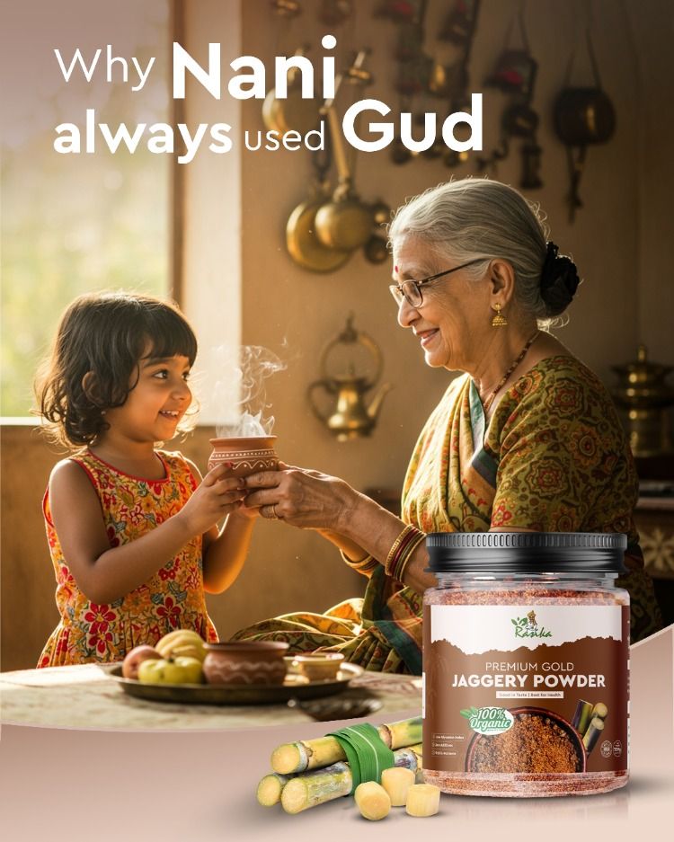 Carousel: Grandmother handing a child a steaming clay cup in a traditional kitchen, slide 1