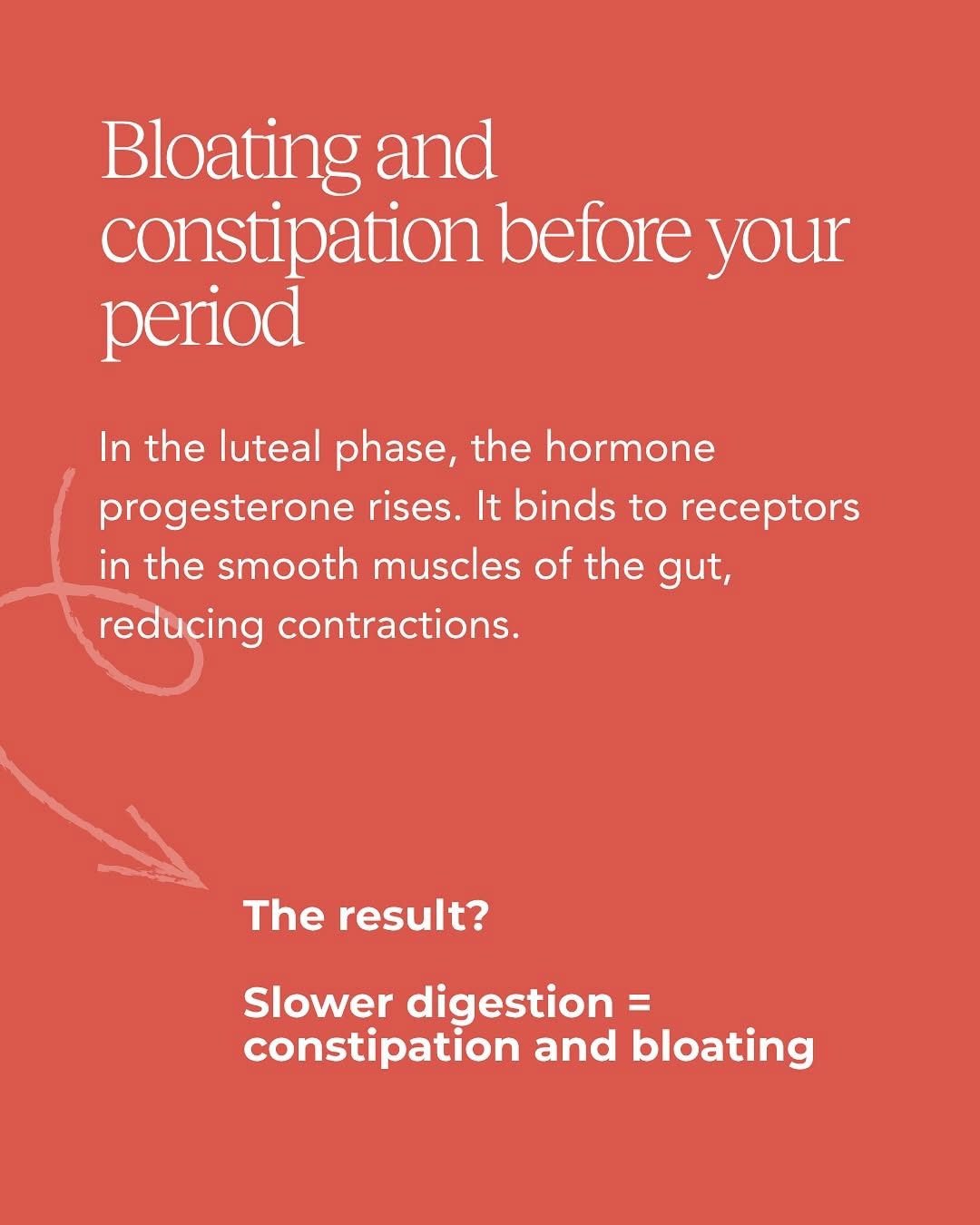 Instagram post: Witty period-poops educational angle, slide 3