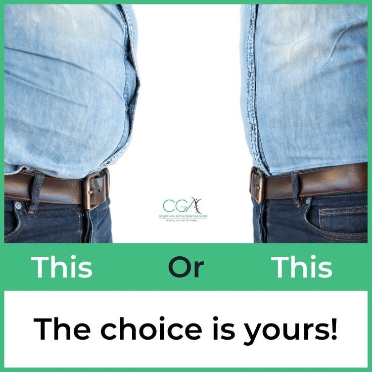 Instagram post: Before-after pants create choice metaphor