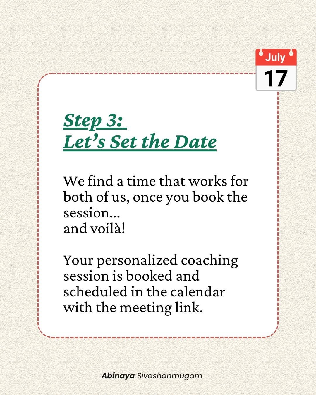 Instagram post: Magnifying glass visualizes coaching curiosity, slide 5
