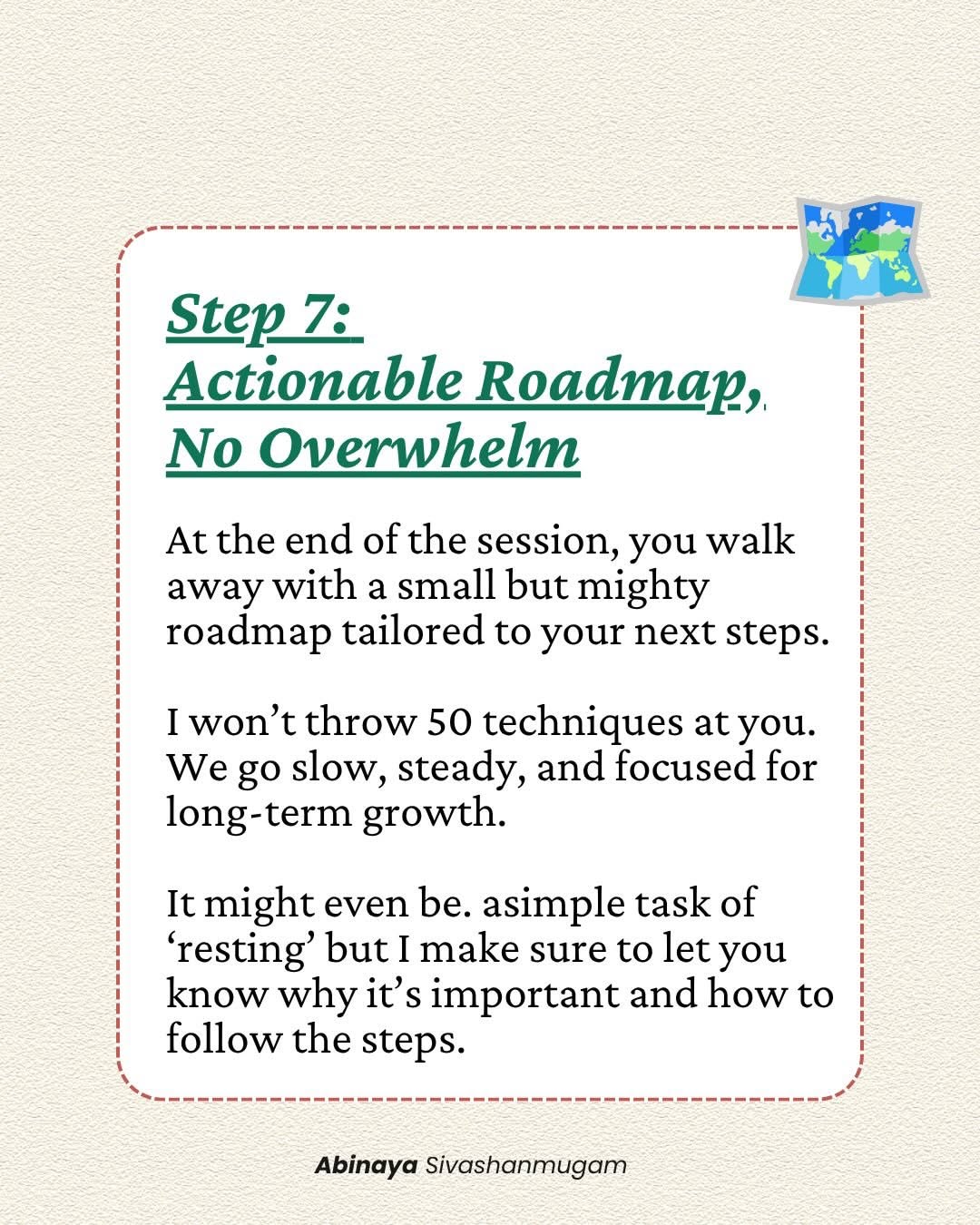 Instagram post: Magnifying glass visualizes coaching curiosity, slide 9