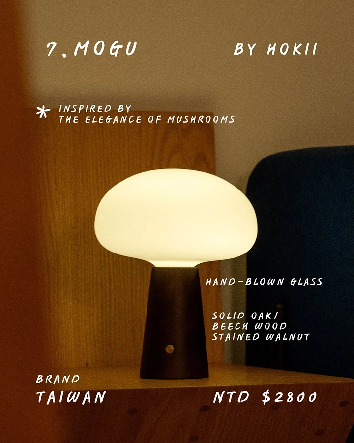 Lighting Stores & Lamps creative ad: Mushroom-inspired lamp world feels distinctive