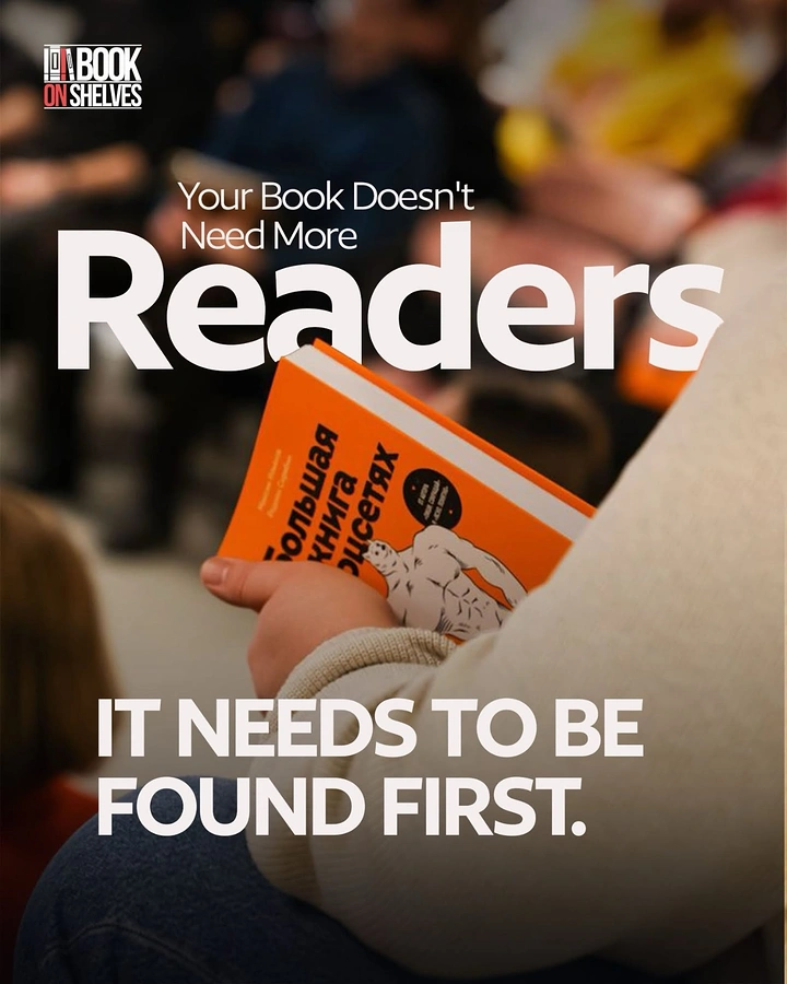 Bookstores creative ad: Witty 'needs to be found' copy twist