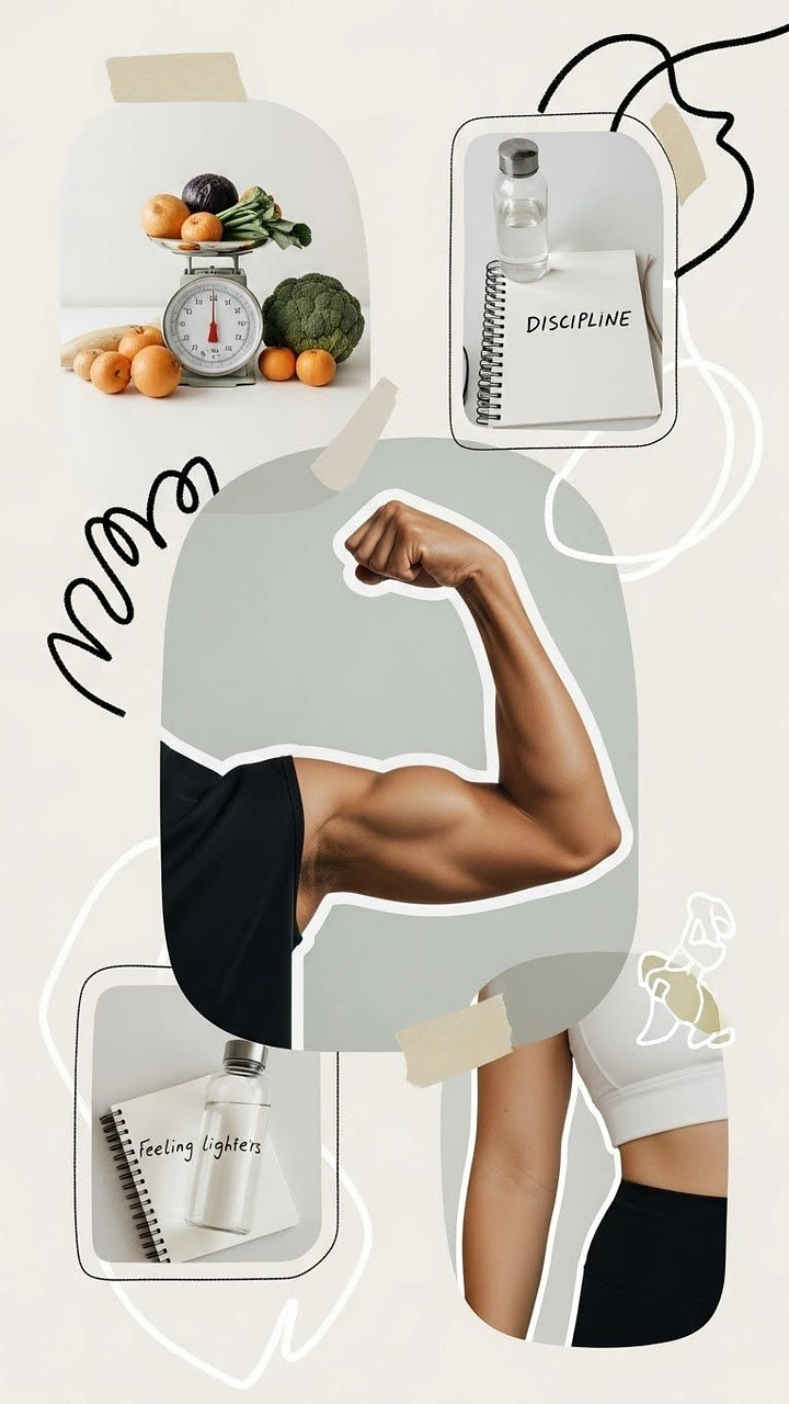 Weight Loss Clinics creative ad: Discipline turned into visual system